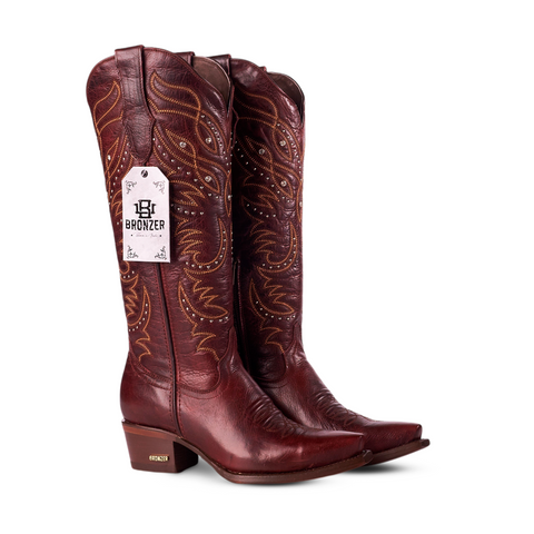 women cowboy boots, crystal cowboy boots, wine cowboy boots, genuine leather boots women, western boots women, cowgirl boots with crystals, stylish western boots, premium cowgirl boots, elegant cowboy boots, fashion cowboy boots