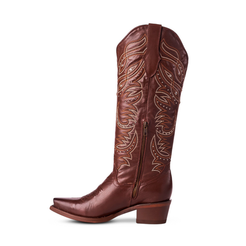 women cowboy boots, coffee cowboy boots, studded cowboy boots, crystal cowboy boots, genuine leather boots women, western boots women, edgy cowgirl boots, fashion cowboy boots, premium cowgirl boots