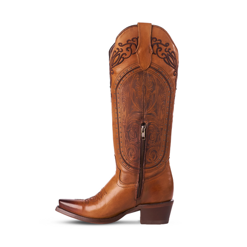 women cowboy boots, gold cowboy boots, studded cowboy boots, edgy western boots, genuine leather boots women, western boots women, cowgirl boots with studs, fashion cowboy boots, bold western boots